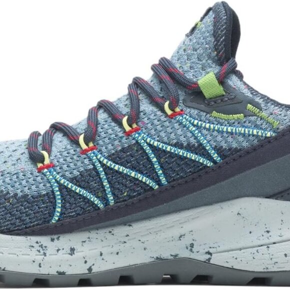 Women's Hiking Sneaker Leather Rubber Sole Recycled Materials Trail-Ready - Picture 5 of 8